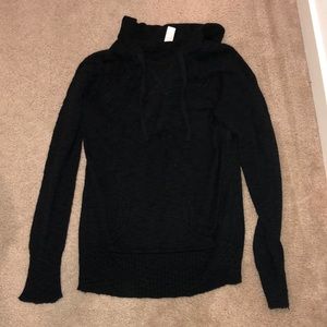 Black hoodie